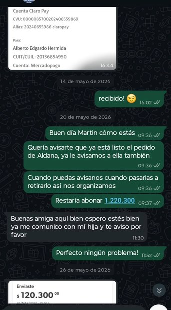 Testimonio de cliente por WhatsApp 7